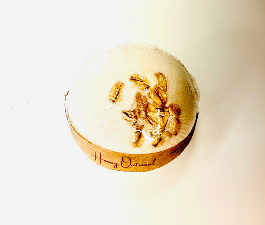 Honey Oatmeal Bath Bomb