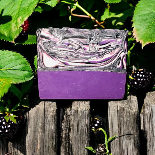 Blackberry Bling Soap